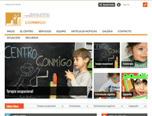 Tablet Screenshot of centroconmigo.com